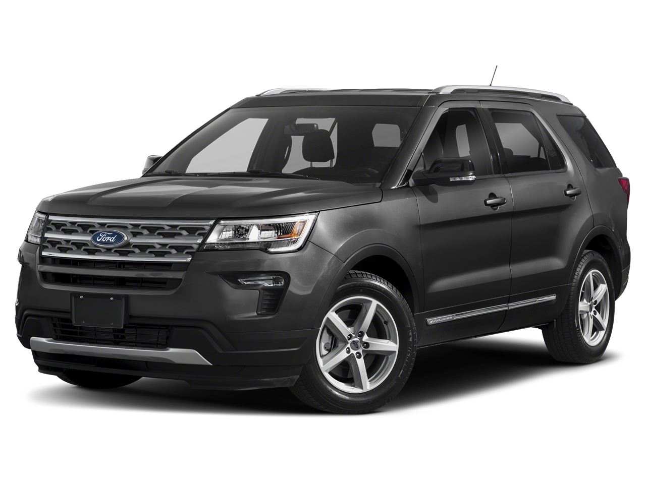 2019 Ford Explorer — side profile view