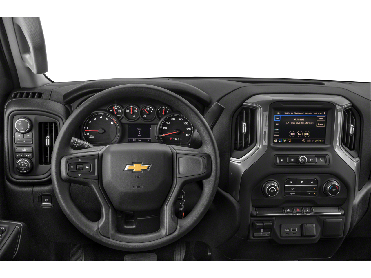 2023 Chevrolet Silverado — interior view